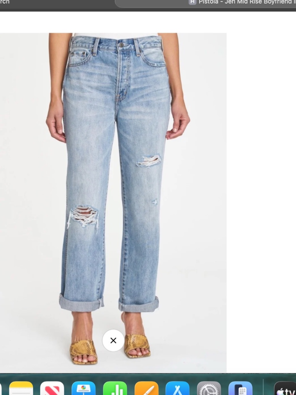 Women’s Pistola Boyfriend Jean Pistola - Jen Mid Rise Boyfriend in Ballard Distr